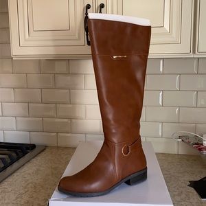 Brown Knee High Alfani Boot- Jadah